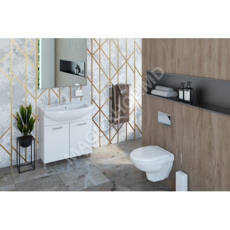 Vas WC suspendat Elegant Lux cu microlift